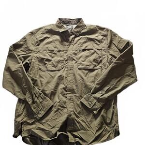 REI Men's Nylon Long Sleeve Outdoor Shirt Large